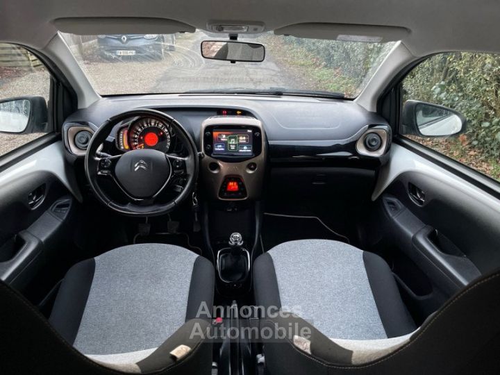 Citroen C1 VTI 72 S&S ORIGINS 12/2019 * CAMERA * CARPLAY * JANTES ALU - 9