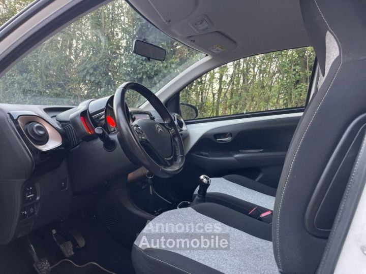 Citroen C1 VTI 72 S&S ORIGINS 12/2019 * CAMERA * CARPLAY * JANTES ALU - 10