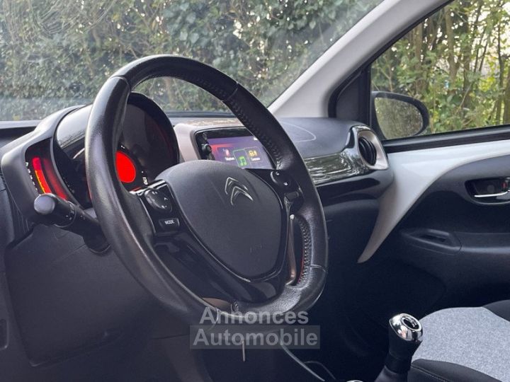 Citroen C1 VTI 72 S&S ORIGINS 12/2019 * CAMERA * CARPLAY * JANTES ALU - 11