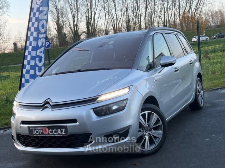 Citroen C4 Grand Picasso 1.6 HDI 115CH EXCLUSIVE 2015 / 147.000km / CUIR - GPS - CAMERA - 1