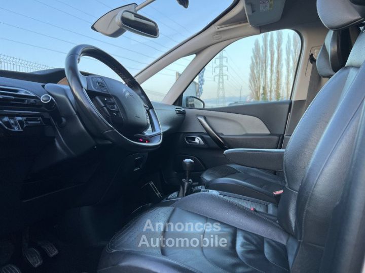 Citroen C4 Grand Picasso 1.6 HDI 115CH EXCLUSIVE 2015 / 147.000km / CUIR - GPS - CAMERA - 10