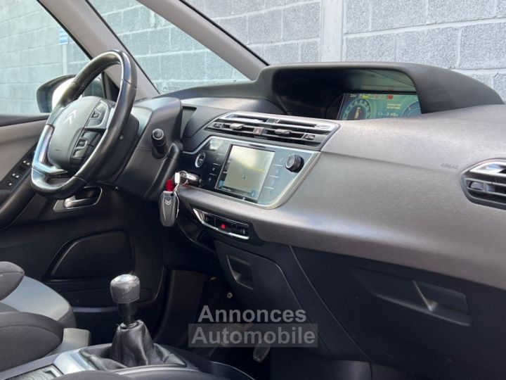 Citroen C4 Picasso 1.6 HDI 115CH BUSINESS + 02/2014 GPS/ CAMERA/ 1ERE MAIN - 12