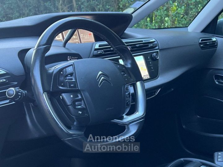 Citroen C4 Picasso 1.6 HDI 120CH EXCLUSIVE - EAT6 AUTOMATIQUE - 07/2015 - CAMERA / GPS - 11