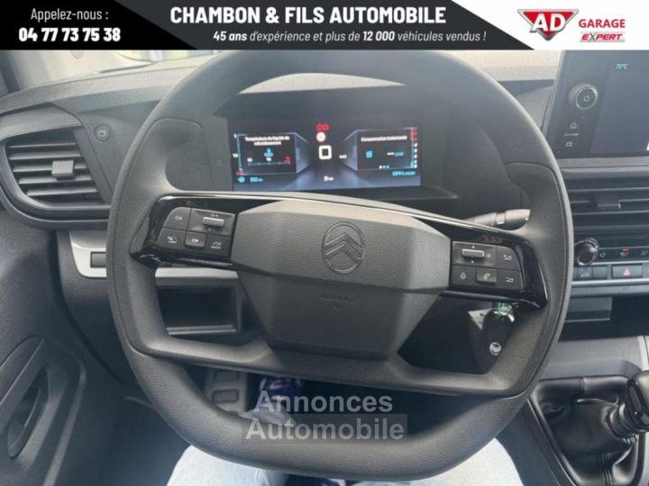 Citroen Jumpy Fourgon Nouveau M BLUEHDI 145 BVM6 prix HT - 14