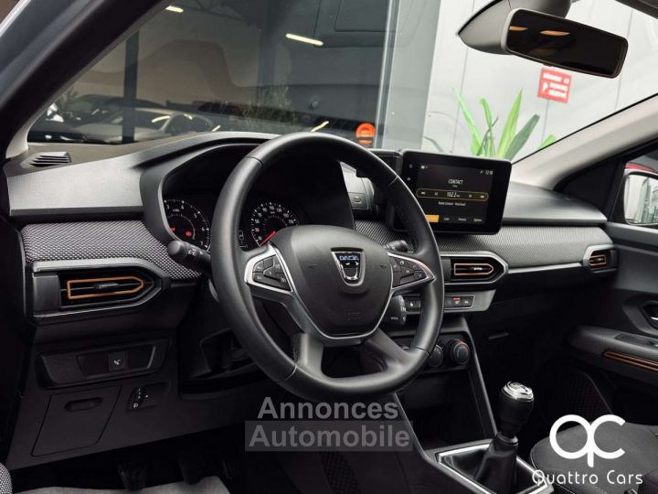 Dacia Sandero STEPWAY 1.0 ESSENCE CAR PLAY CLIM ETAT NEUF - 10