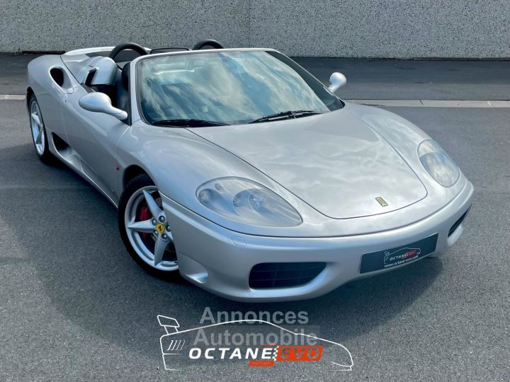 Ferrari 360 Modena Spider F1 Argento Nurburgring - 16