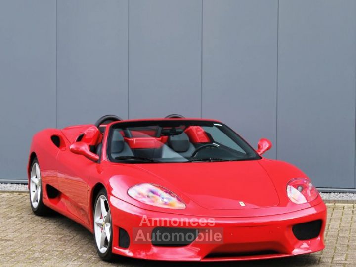 Ferrari 360 Modena Spider - Manual 3.6L V8 producing 395 bhp - 2