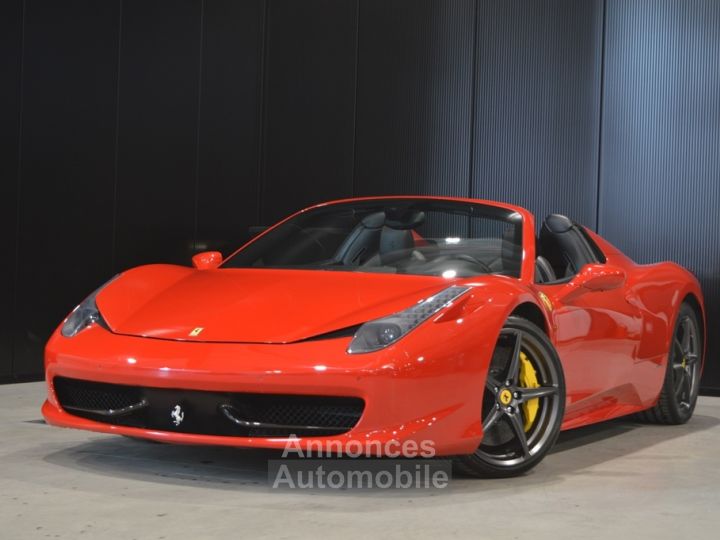 Ferrari 458 Italia Spider 4.5 V8 570ch 65.000 km !! Superbe état ! - 1