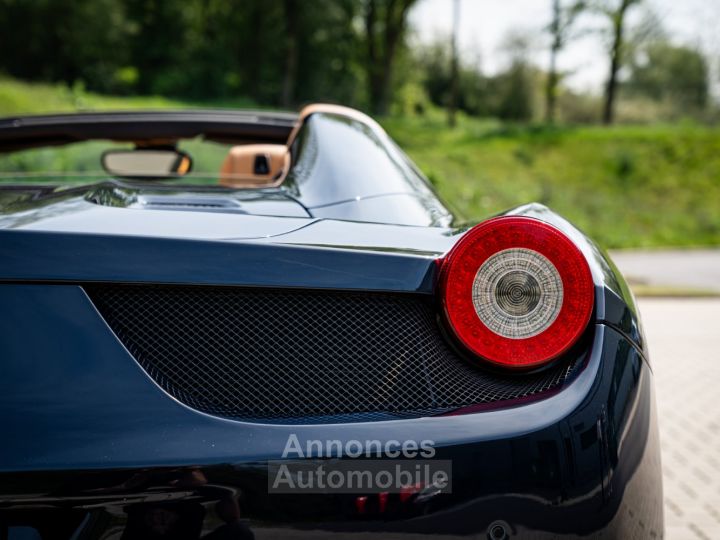 Ferrari 458 Italia Spider Bleu Pozzi - Garantie Power 1 An - 9