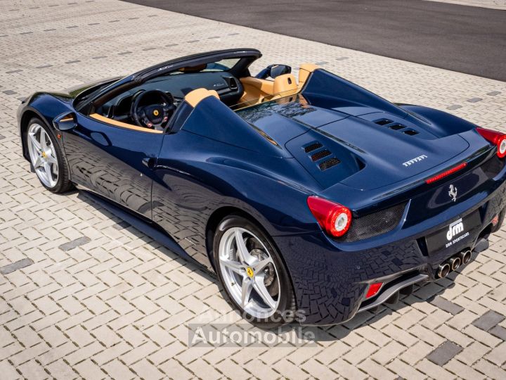 Ferrari 458 Italia Spider Bleu Pozzi - Garantie Power 1 An - 18