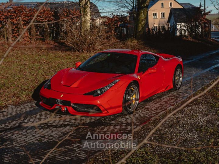 Ferrari 458 Speciale- ROSSO SCUDERIA- 1 OWNER-Perfect history - 1