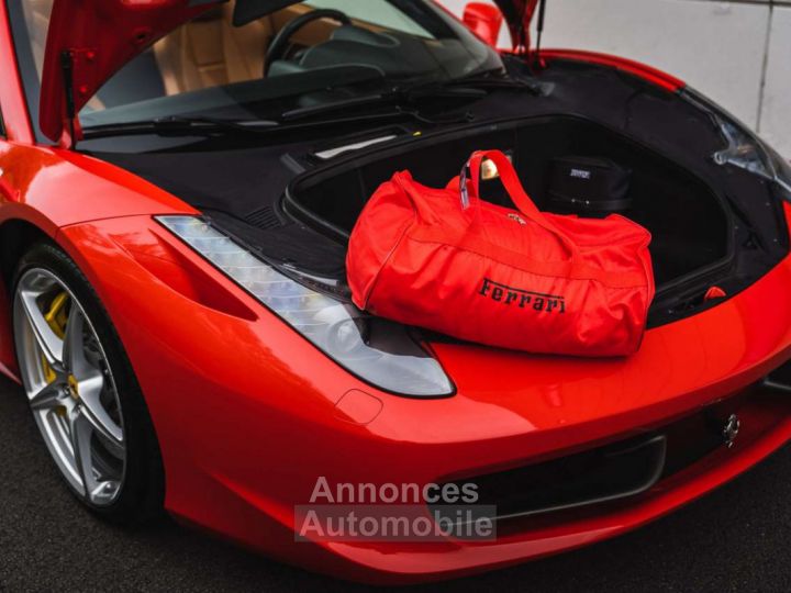 Ferrari 458 Spider Rosso Corsa Cuoio 13.630 KM! - 27