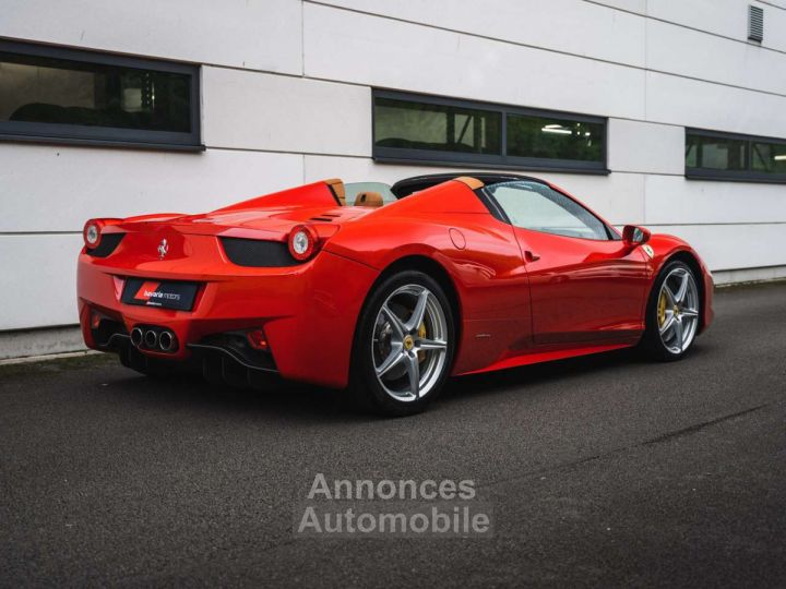 Ferrari 458 Spider Rosso Corsa Cuoio 13.630 KM! - 28