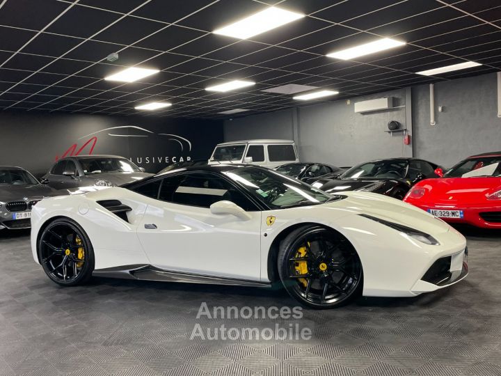 Ferrari 488 GTB - Origine France POZZI - Sièges Racing - Pack Carbone Extérieur Et Intérieur - Jupes Latérales En Carbone - Becquet AR Carbone - Gar. 12 Mois - 6