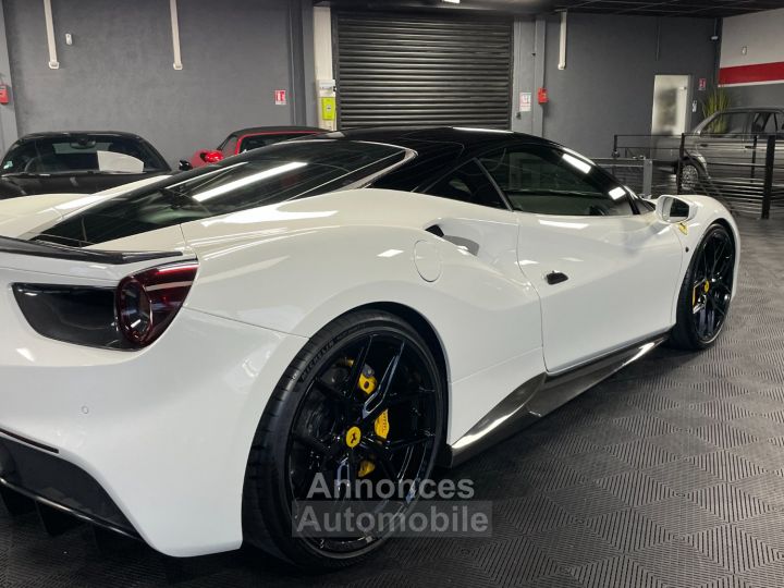 Ferrari 488 GTB - Origine France POZZI - Sièges Racing - Pack Carbone Extérieur Et Intérieur - Jupes Latérales En Carbone - Becquet AR Carbone - Gar. 12 Mois - 8