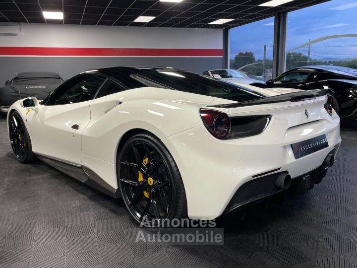 Ferrari 488 GTB - Origine France POZZI - Sièges Racing - Pack Carbone Extérieur Et Intérieur - Jupes Latérales En Carbone - Becquet AR Carbone - Gar. 12 Mois - 11