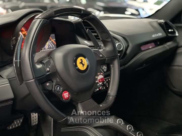 Ferrari 488 GTB - Origine France POZZI - Sièges Racing - Pack Carbone Extérieur Et Intérieur - Jupes Latérales En Carbone - Becquet AR Carbone - Gar. 12 Mois - 26