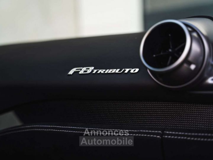 Ferrari F8 Tributo Grigio Scuro JBL Camera Alcantara Warranty - 25