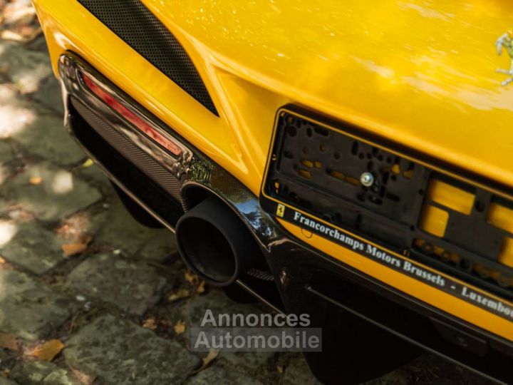 Ferrari F8 Tributo Spider Giallo Triplo Strato-Full Carbon-Belgian car - 13