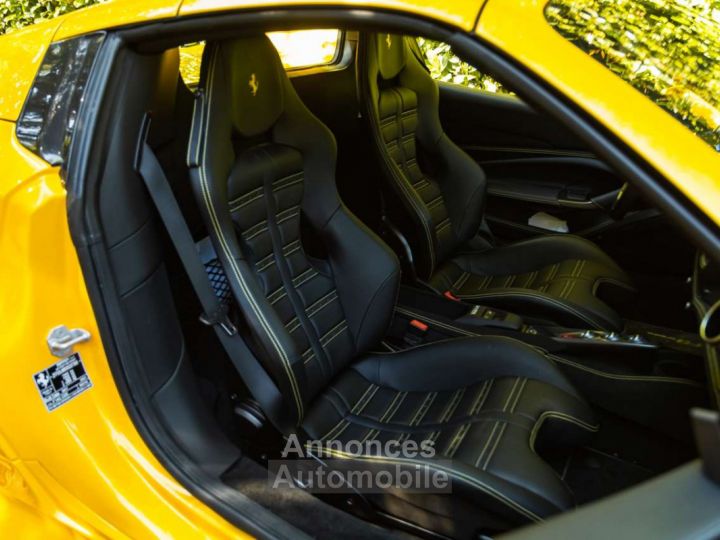 Ferrari F8 Tributo Spider Giallo Triplo Strato-Full Carbon-Belgian car - 15