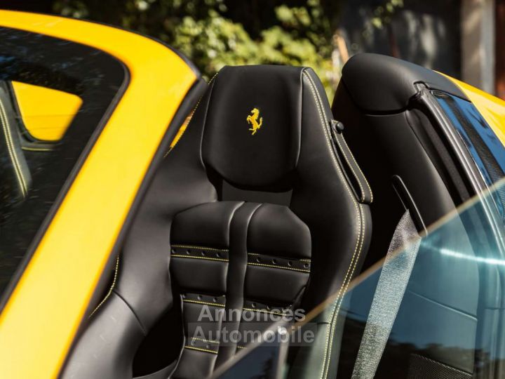 Ferrari F8 Tributo Spider Giallo Triplo Strato-Full Carbon-Belgian car - 20