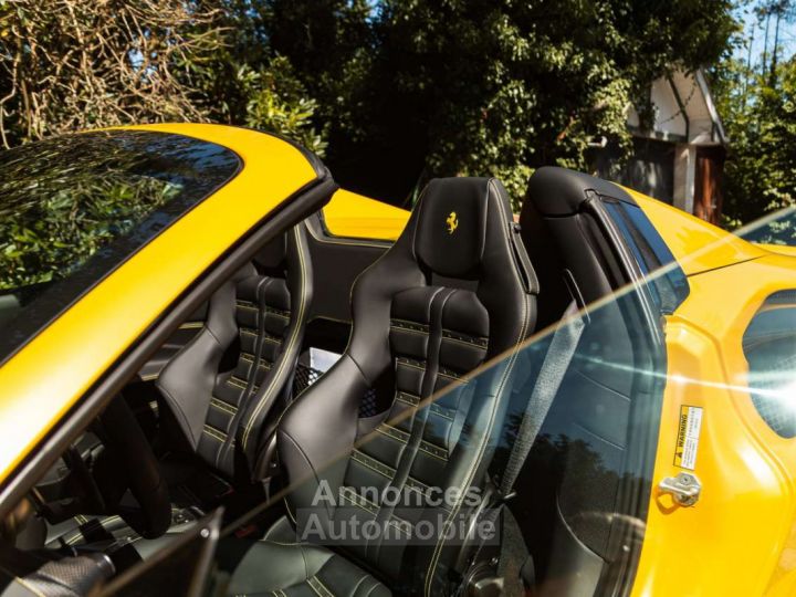 Ferrari F8 Tributo Spider Giallo Triplo Strato-Full Carbon-Belgian car - 22