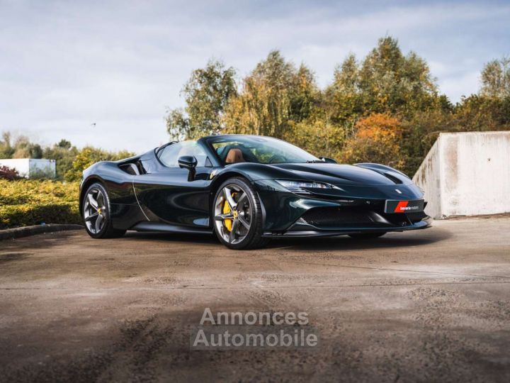 Ferrari SF90 Stradale Spider 1st Owner- Lift Verde Zeltweg Carbon - 4