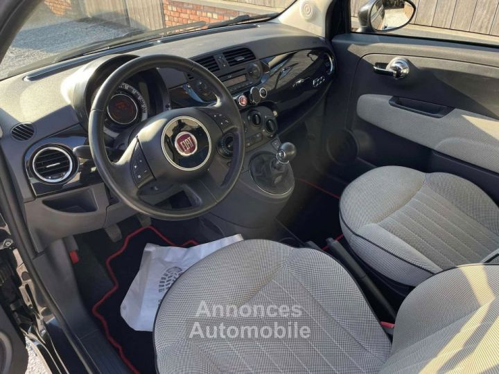 Fiat 500 / 1.2i / pano / bluetooth / airco / euro5 / 105.000km - 11