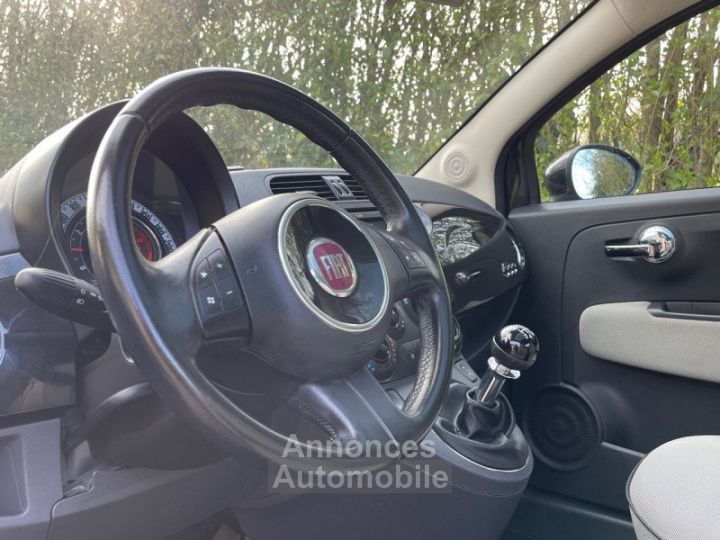 Fiat 500 0.9 8V TWINAIR 85CH S&S TOIT PANO/ CLIM - 12