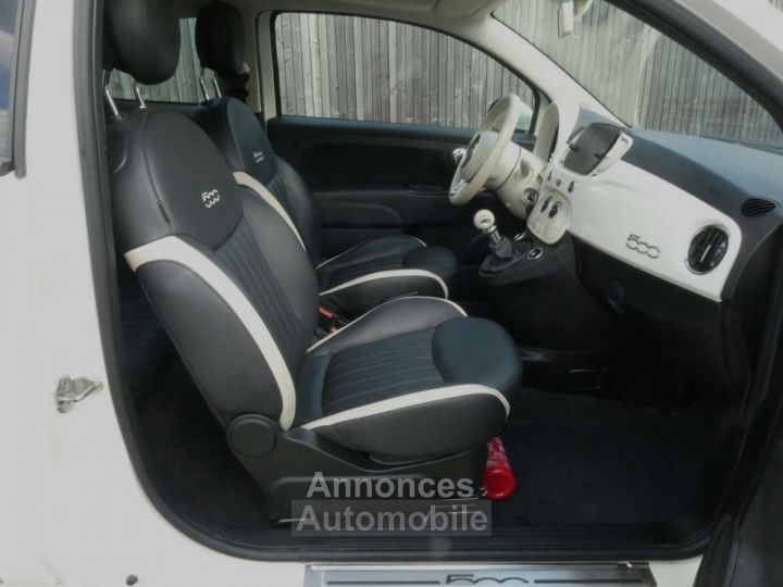 Fiat 500 0.9 T TwinAir (EU6d-TEMP) LEDER-XENON-OPENDAK - 9