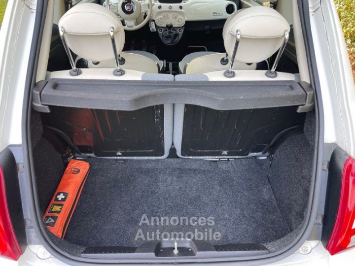 Fiat 500 1.0 70CH BSG S&S LOUNGE + HYBRIDE * 2021 * 1ERE MAIN - 15