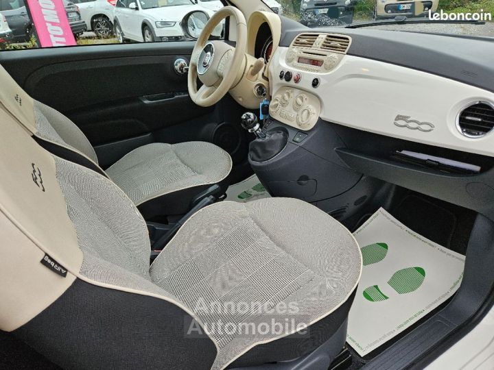 Fiat 500 1.2 69 lounge 09-2014 GARANTIE 12 MOIS REGULATEUR MP3 BT - 5