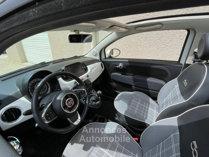 Fiat 500 1.2 8v 69ch Eco Pack Lounge - 9