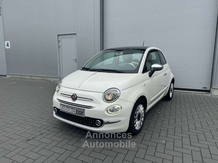 Fiat 500 1.2i Lounge -- TOIT PANO GPS CLIM - 3