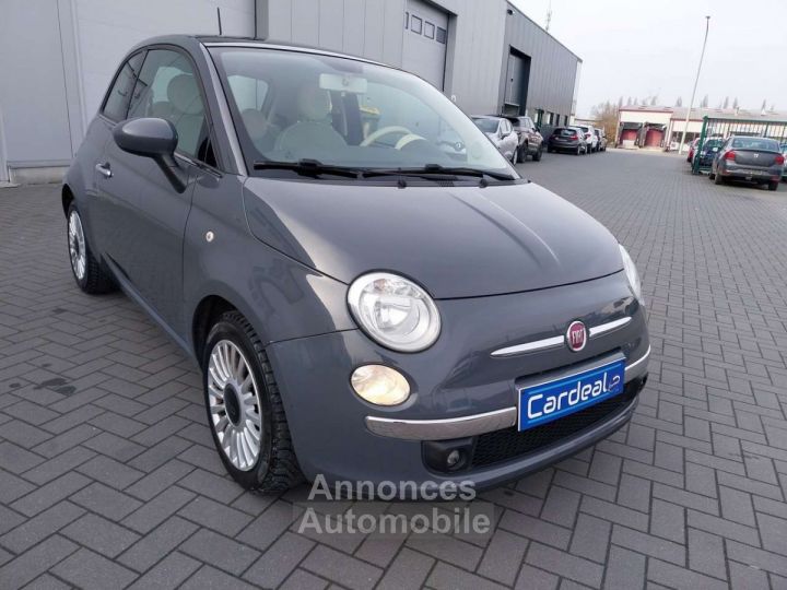 Fiat 500 1.2i Lounge-AIRCO-TOIT.PANO-BLUETOOTH-GARANTIE- - 1