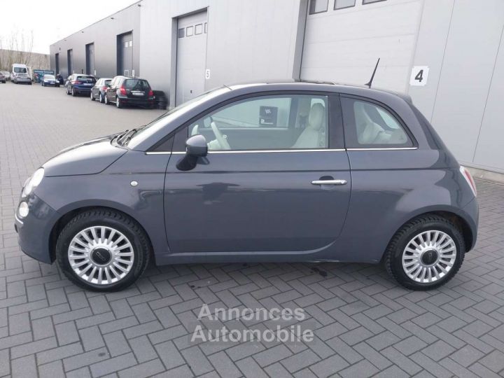 Fiat 500 1.2i Lounge-AIRCO-TOIT.PANO-BLUETOOTH-GARANTIE- - 4