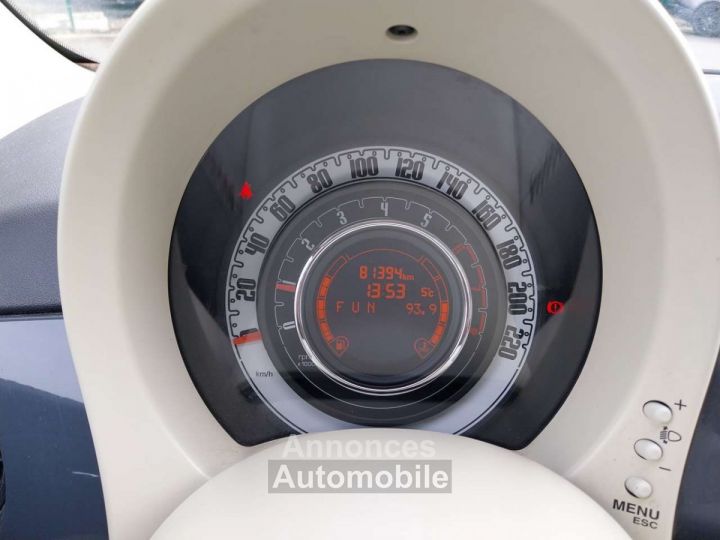 Fiat 500 1.2i Lounge-AIRCO-TOIT.PANO-BLUETOOTH-GARANTIE- - 14