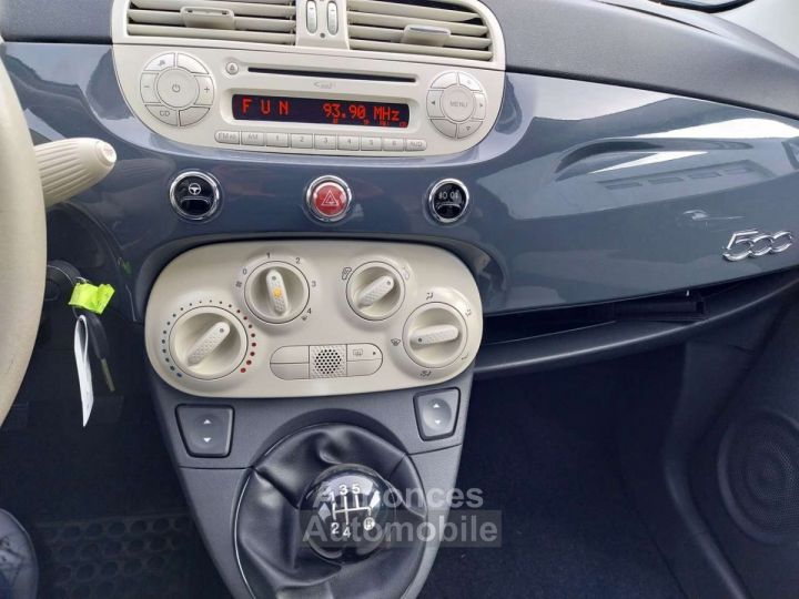 Fiat 500 1.2i Lounge-AIRCO-TOIT.PANO-BLUETOOTH-GARANTIE- - 15