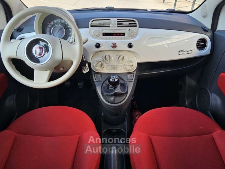 Fiat 500 1.2i Lounge Clim Garantie 12 mois - 13