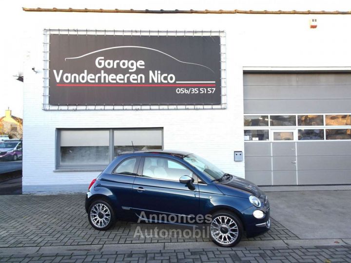 Fiat 500 1.2i Lounge PANODAK,NAVI,CRUISE,BLUETH,DAB,AIRCO - 1