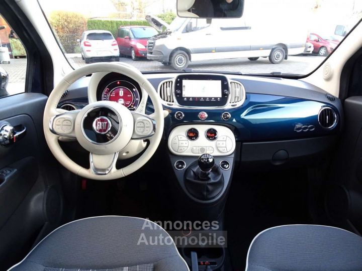 Fiat 500 1.2i Lounge PANODAK,NAVI,CRUISE,BLUETH,DAB,AIRCO - 8