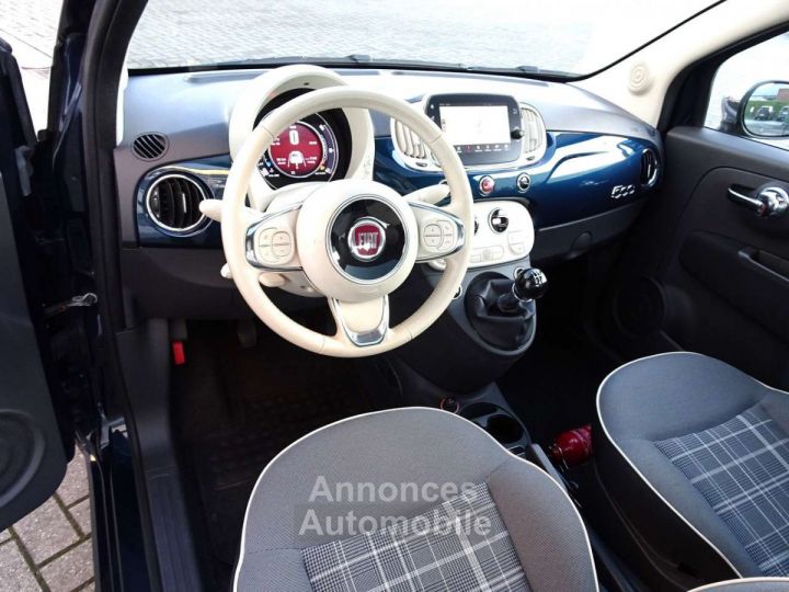 Fiat 500 1.2i Lounge PANODAK,NAVI,CRUISE,BLUETH,DAB,AIRCO - 9