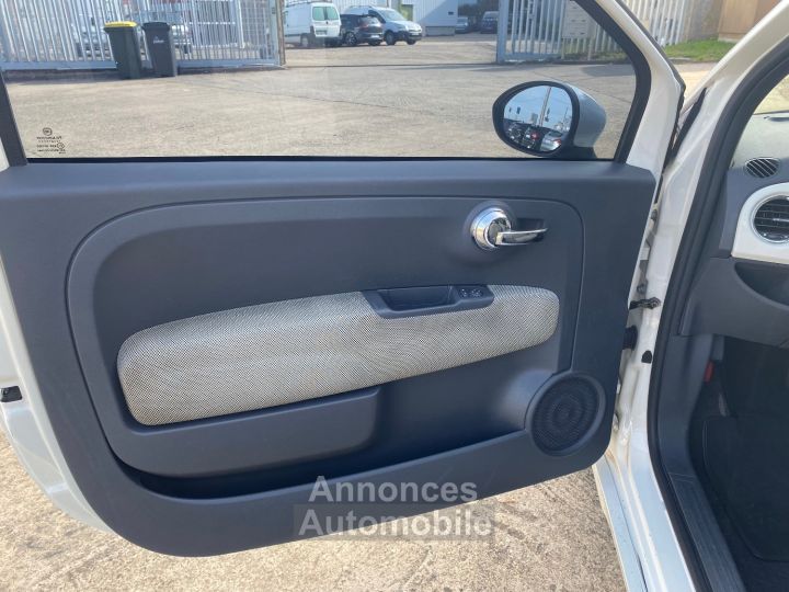 Fiat 500 Fiat 500 TwinAir 0.9 Turbo Sport – Boîte Automatique – GROSSE REVISION MAI 2024 - Embrayage NEUF - Toit vitré - Garantie Possible Jusqu'à 24 Mois - 9