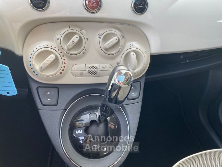 Fiat 500 Fiat 500 TwinAir 0.9 Turbo Sport – Boîte Automatique – GROSSE REVISION MAI 2024 - Embrayage NEUF - Toit vitré - Garantie Possible Jusqu'à 24 Mois - 18