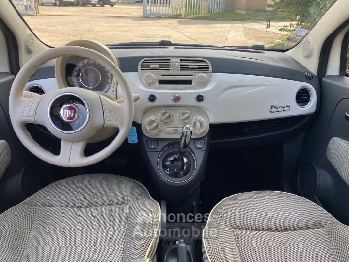 Fiat 500 Fiat 500 TwinAir 0.9 Turbo Sport – Boîte Automatique – GROSSE REVISION MAI 2024 - Embrayage NEUF - Toit vitré - Garantie Possible Jusqu'à 24 Mois - 12