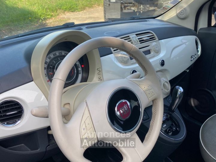 Fiat 500 Fiat 500 TwinAir 0.9 Turbo Sport – Boîte Automatique – GROSSE REVISION MAI 2024 - Embrayage NEUF - Toit vitré - Garantie Possible Jusqu'à 24 Mois - 15