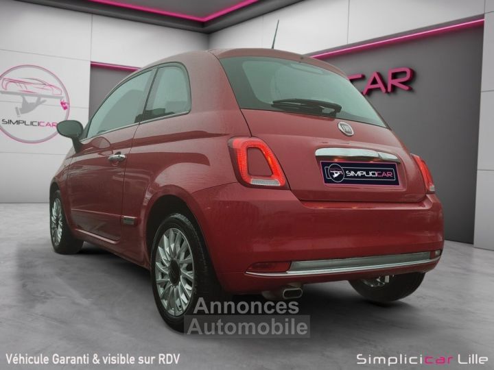 Fiat 500 MY20 SERIE 7 EURO 6D 1.2 69 ch Eco Pack S/S Lounge - 5