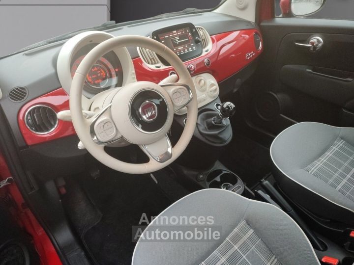 Fiat 500 MY20 SERIE 7 EURO 6D 1.2 69 ch Eco Pack S/S Lounge - 8