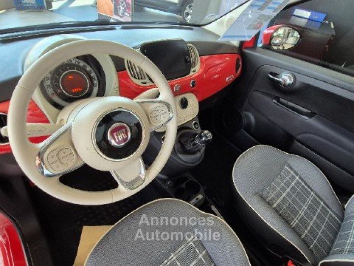 Fiat 500 Série 8 EURO 6D-TEMP 1.0 70 ch Hybride BSG S/S Lounge 3P - 2