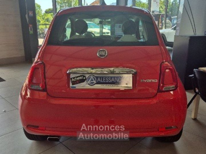 Fiat 500 Série 8 EURO 6D-TEMP 1.0 70 ch Hybride BSG S/S Lounge 3P - 6